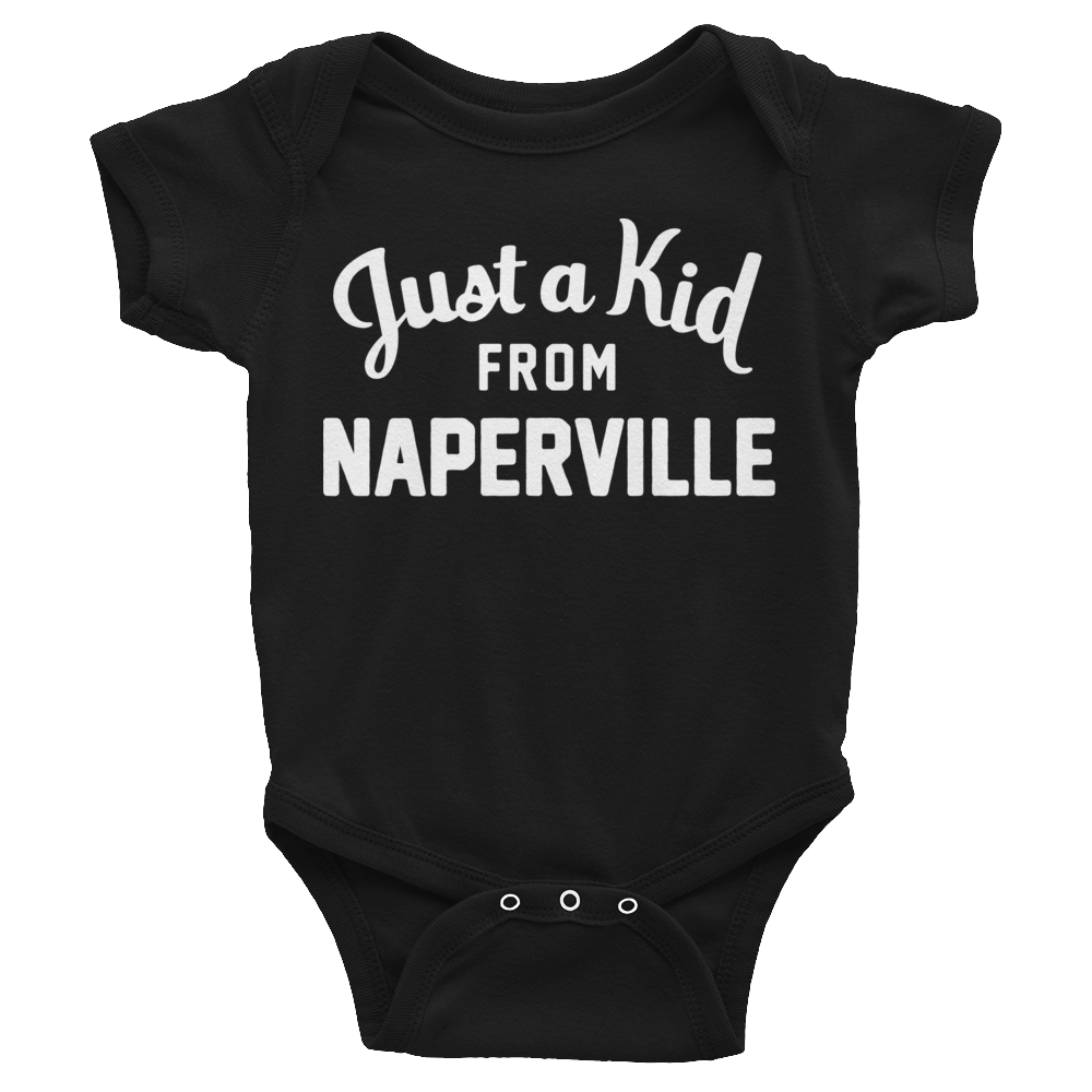 Naperville Onesie | Just a Kid from Naperville