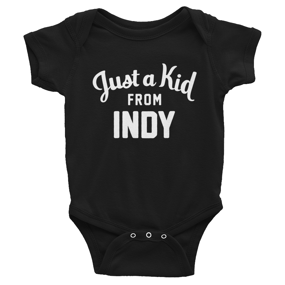 Indy Onesie | Just a Kid from Indy