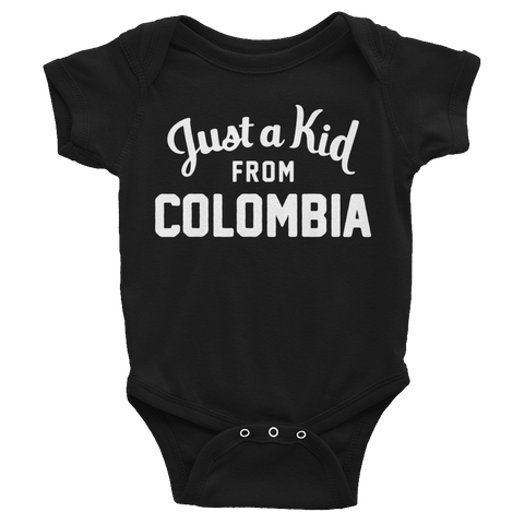 Colombia Onesie | Just a Kid from Colombia
