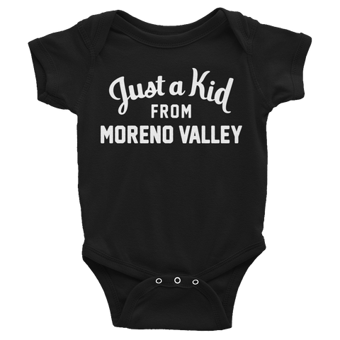 Moreno Valley Onesie | Just a Kid from Moreno Valley