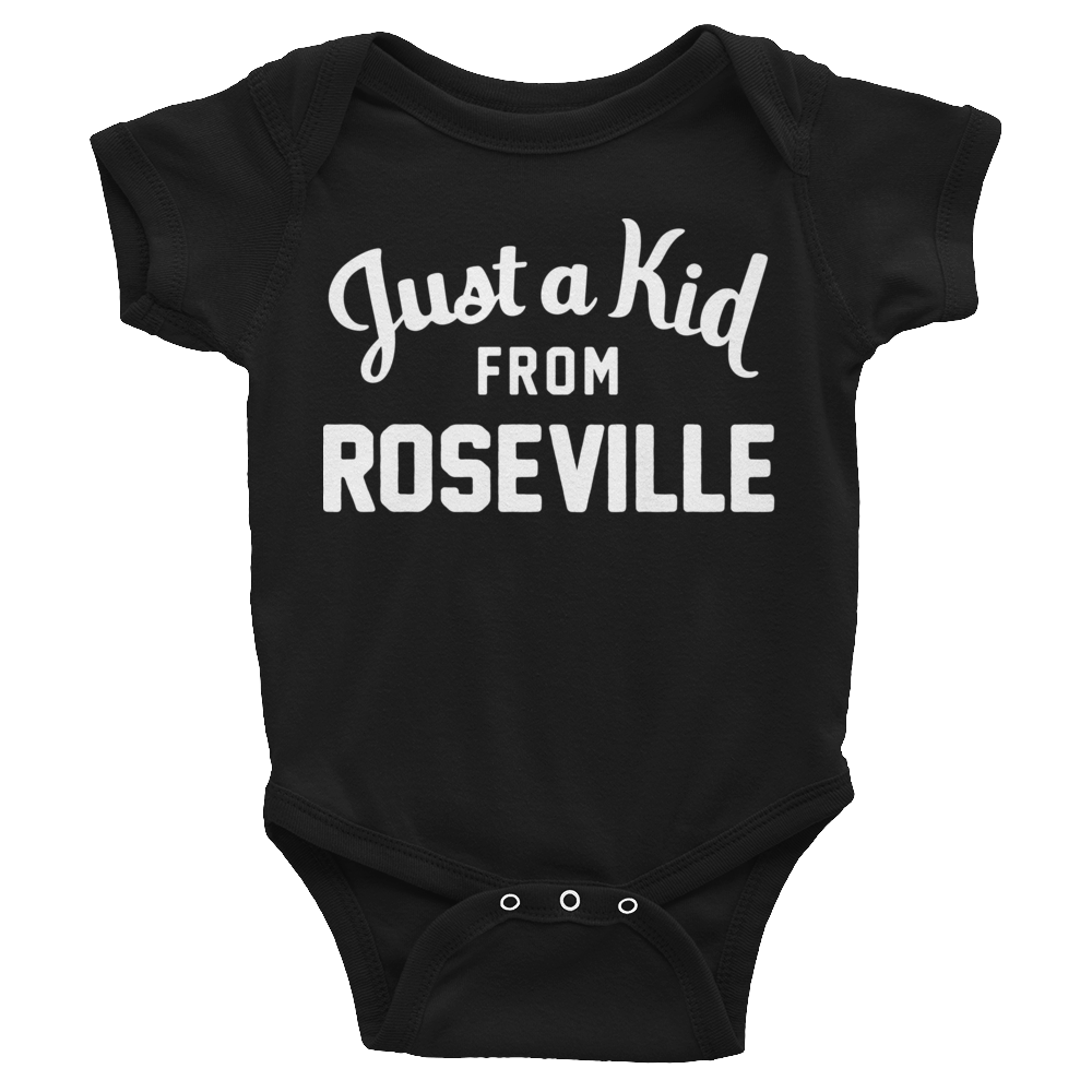 Roseville Onesie | Just a Kid from Roseville