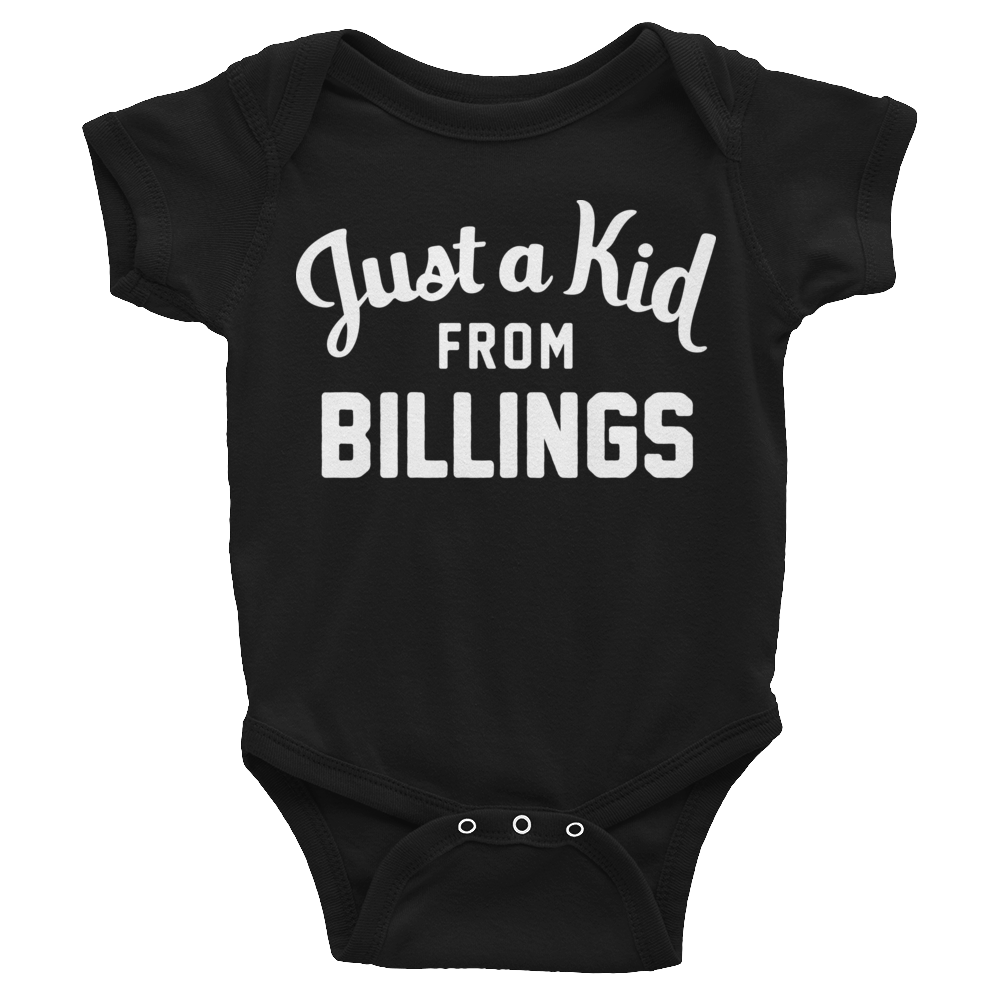 Billings Onesie | Just a Kid from Billings