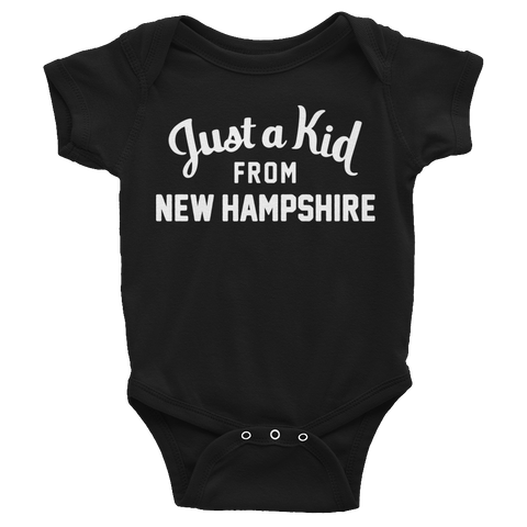 New Hampshire Onesie | Just a Kid from New Hampshire