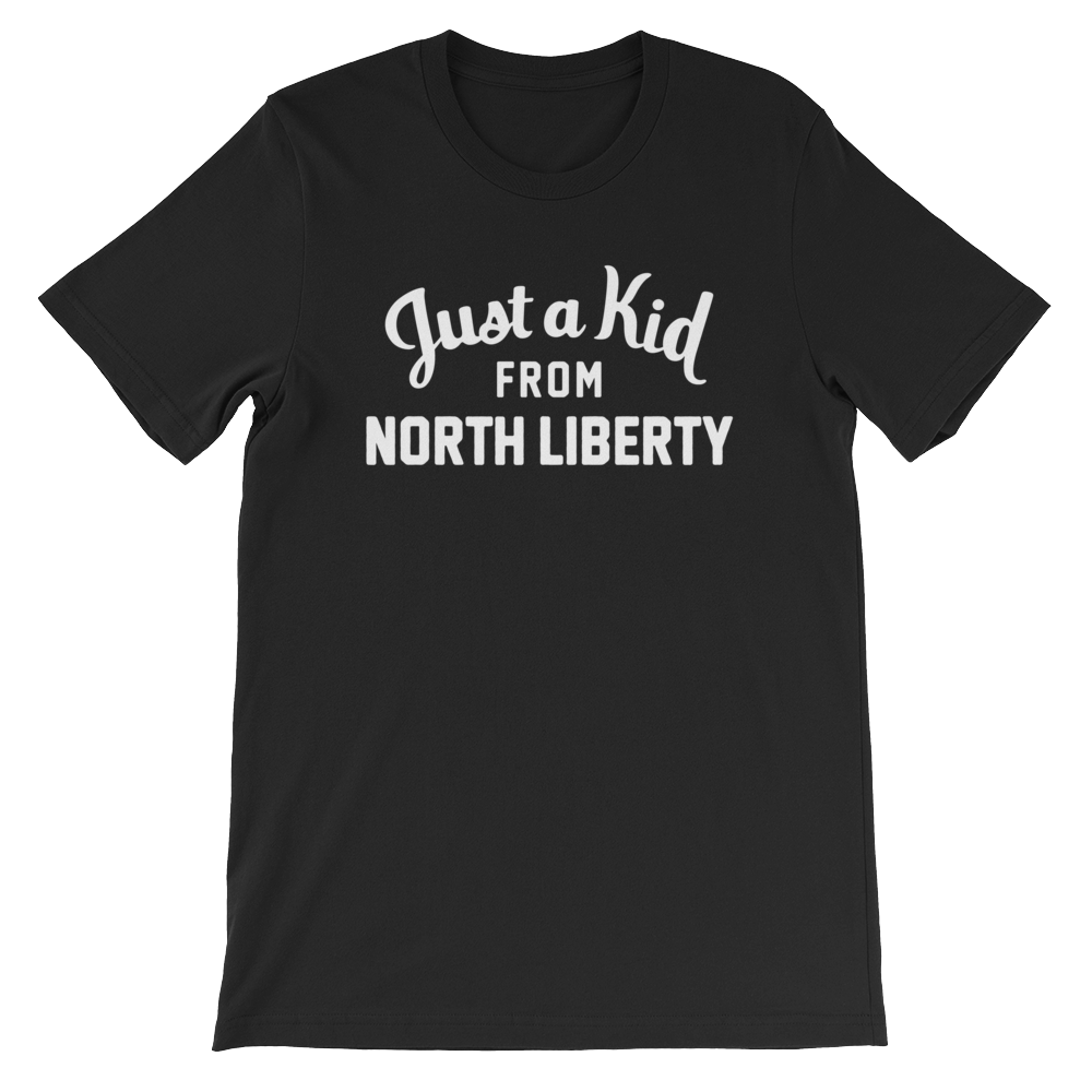 North Liberty T-Shirt | Just a Kid from North Liberty