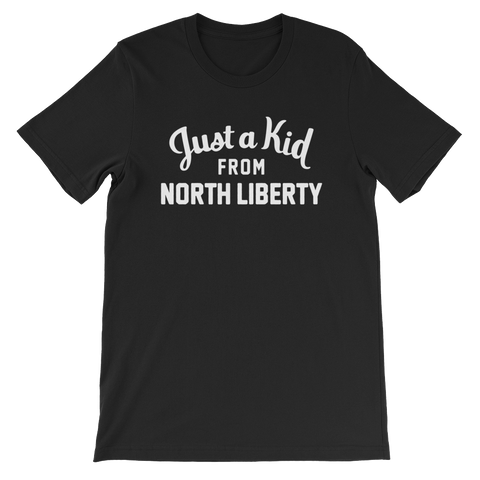 North Liberty T-Shirt | Just a Kid from North Liberty