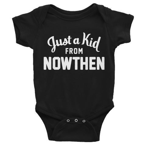 Nowthen Onesie | Just a Kid from Nowthen