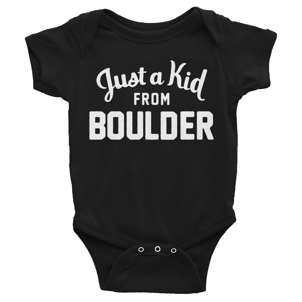 Boulder Onesie | Just a Kid from Boulder