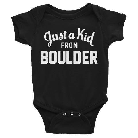 Boulder Onesie | Just a Kid from Boulder