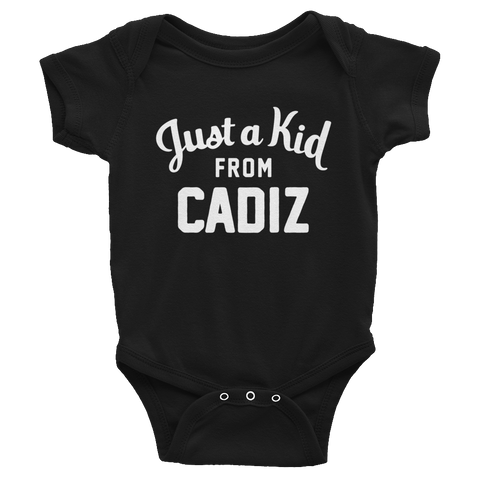 Cadiz Onesie | Just a Kid from Cadiz
