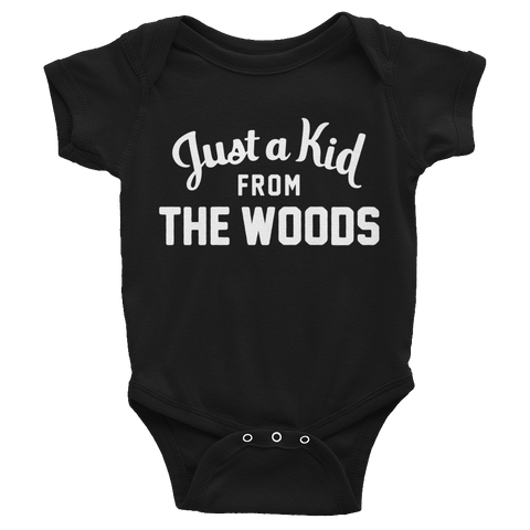 The Woods Onesie | Just a Kid from The Woods