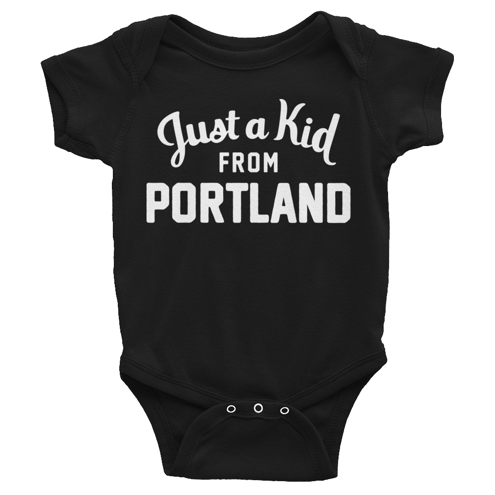 Portland Onesie | Just a Kid from Portland