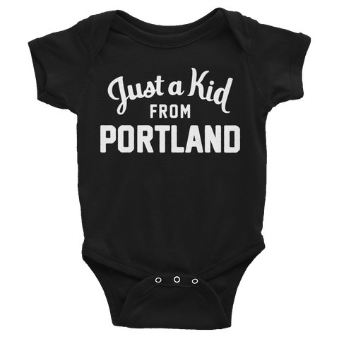 Portland Onesie | Just a Kid from Portland