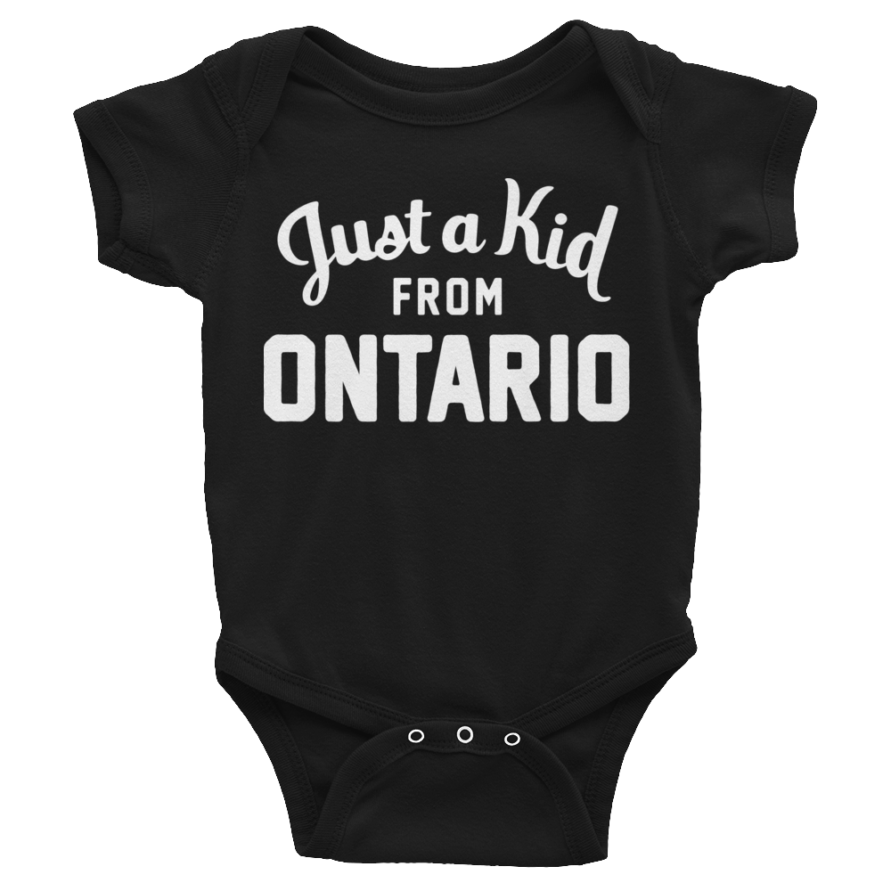 Ontario Onesie | Just a Kid from Ontario