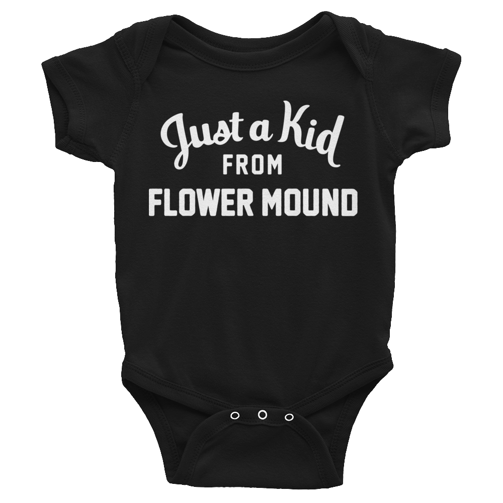 Flower Mound Onesie | Just a Kid from Flower Mound