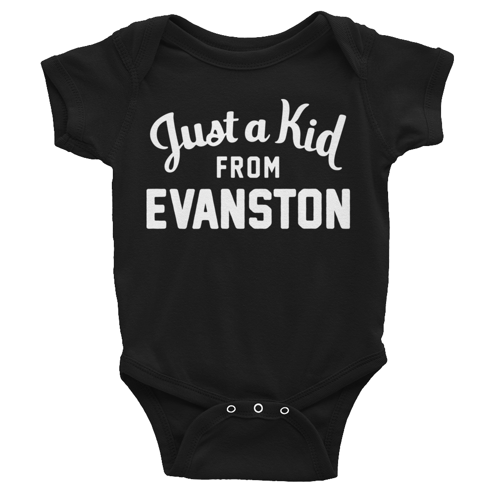 Evanston Onesie | Just a Kid from Evanston