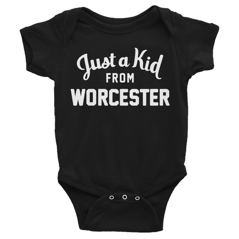 Worcester Onesie | Just a Kid from Worcester