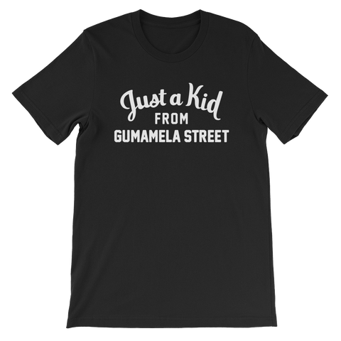 Gumamela Street T-Shirt | Just a Kid from Gumamela Street
