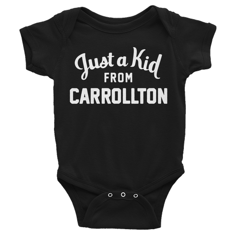 Carrollton Onesie | Just a Kid from Carrollton