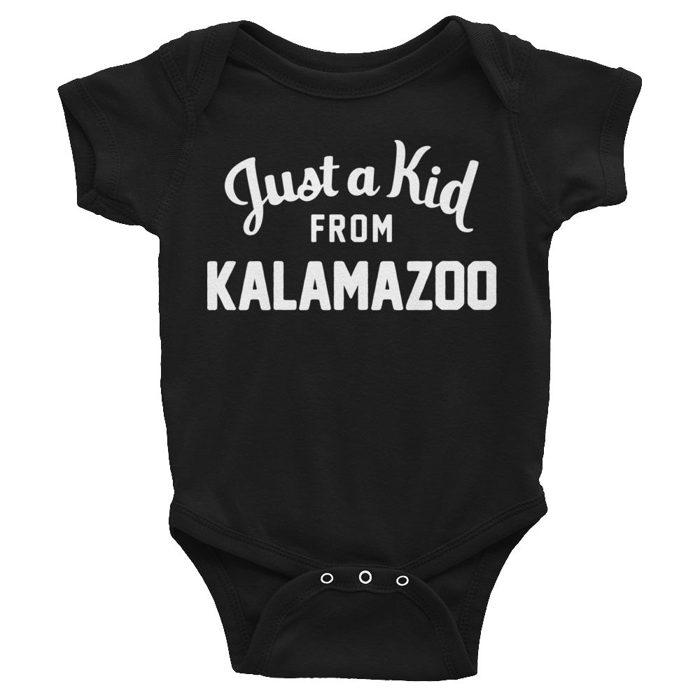 Kalamazoo Onesie | Just a Kid from Kalamazoo