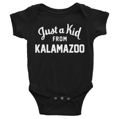 Kalamazoo Onesie | Just a Kid from Kalamazoo