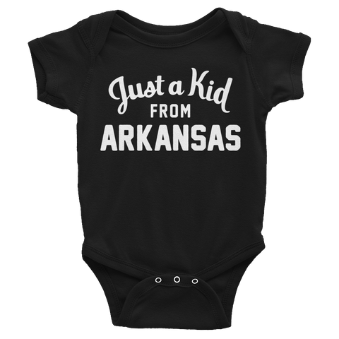 Arkansas Onesie | Just a Kid from Arkansas