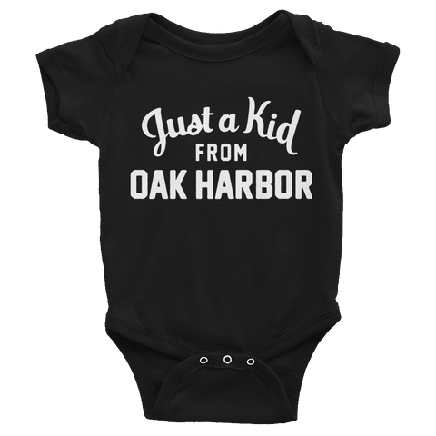 Oak Harbor Onesie | Just a Kid from Oak Harbor