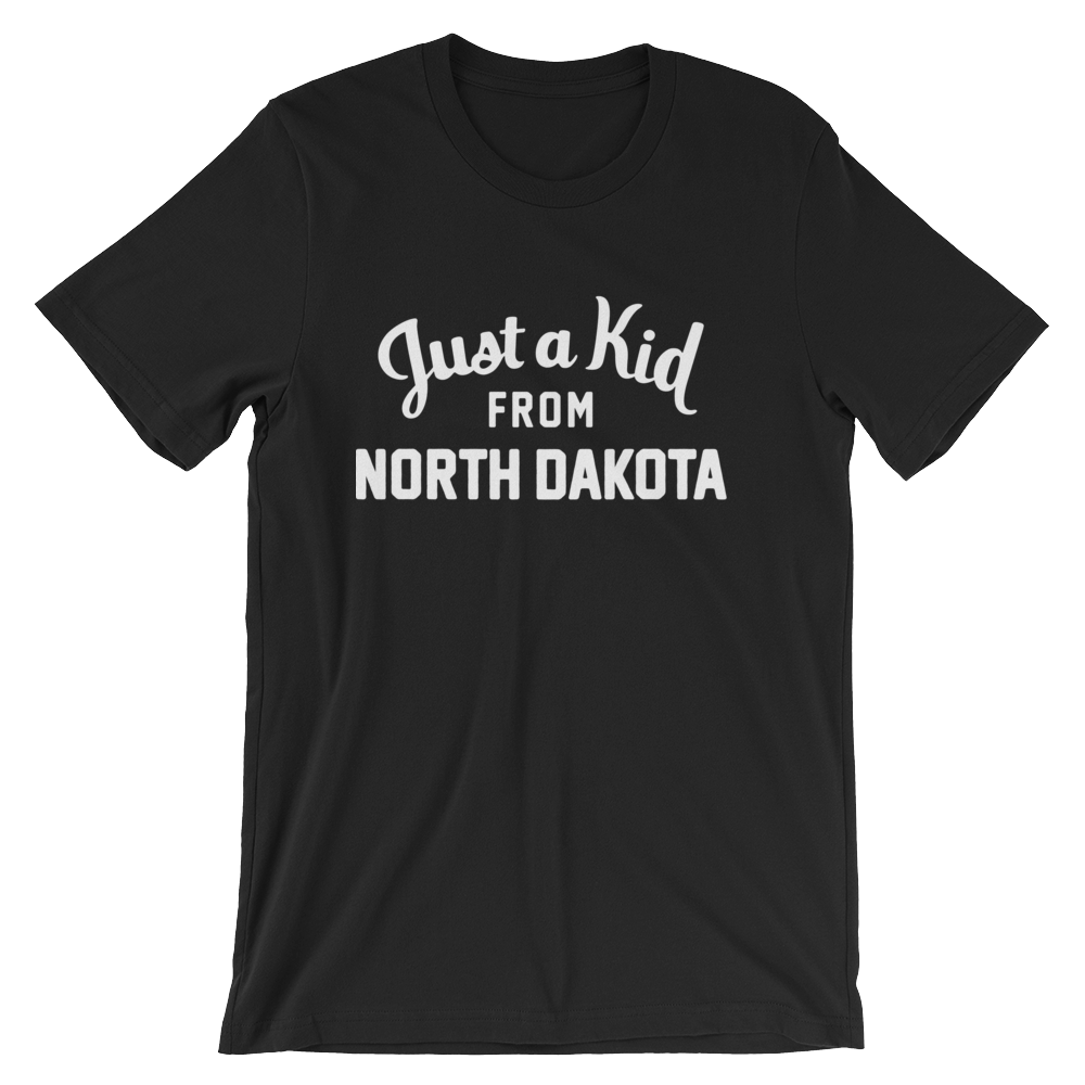 North Dakota T-Shirt | Just a Kid from North Dakota
