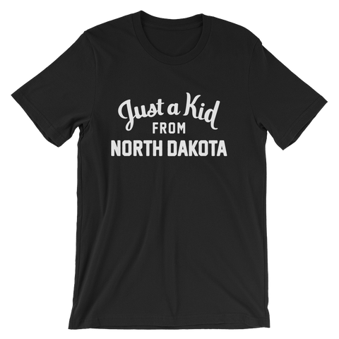 North Dakota T-Shirt | Just a Kid from North Dakota