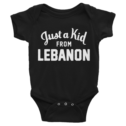 Lebanon Onesie | Just a Kid from Lebanon