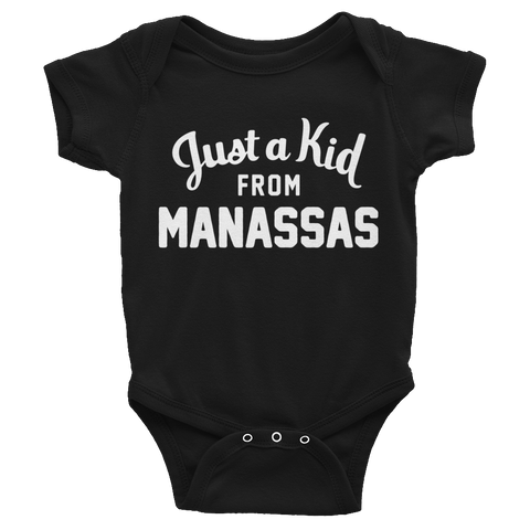 Manassas Onesie | Just a Kid from Manassas