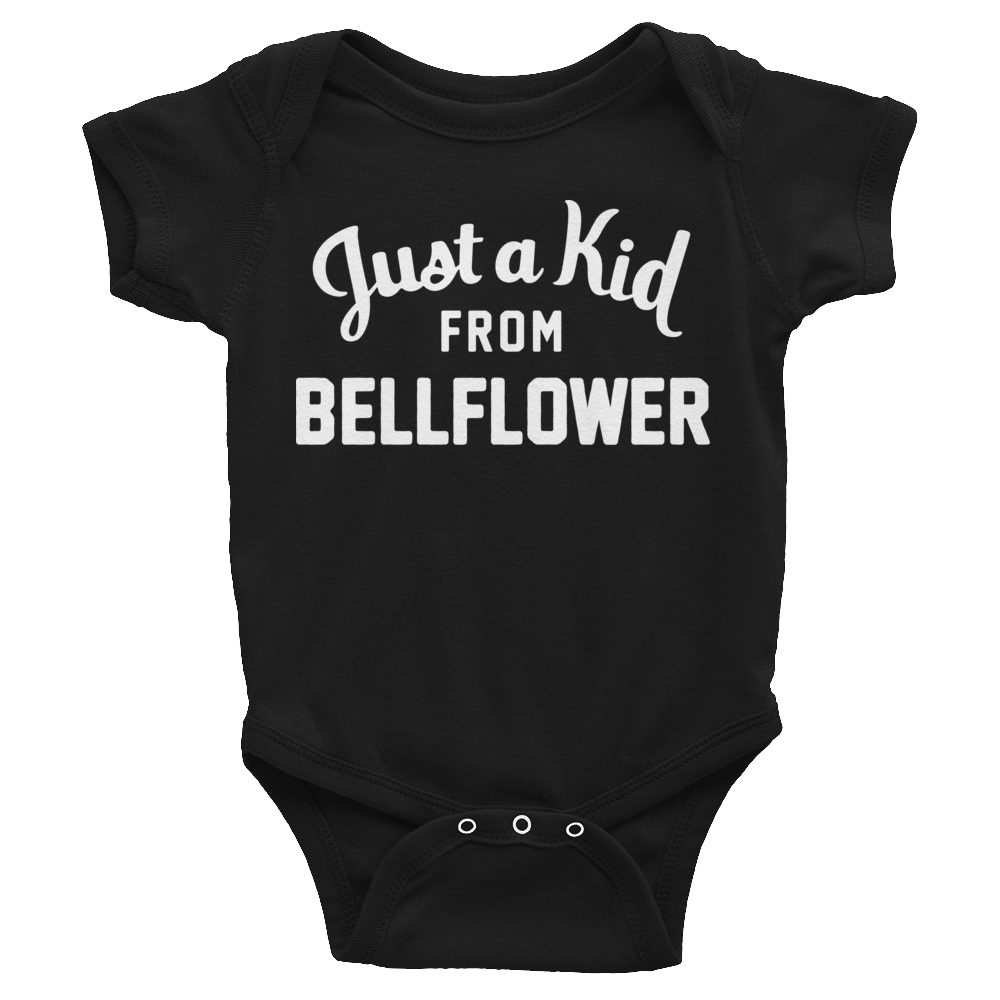 Bellflower Onesie | Just a Kid from Bellflower