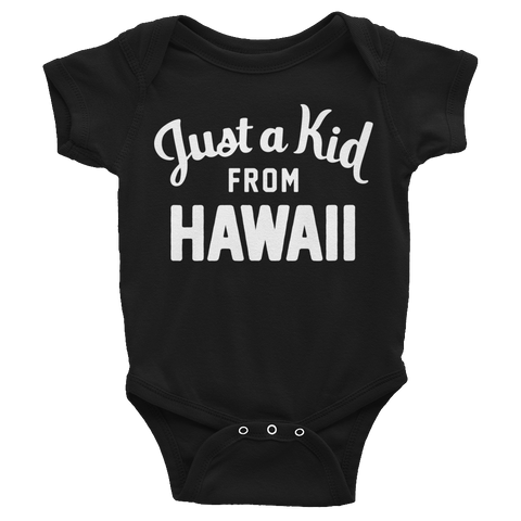Hawaii Onesie | Just a Kid from Hawaii