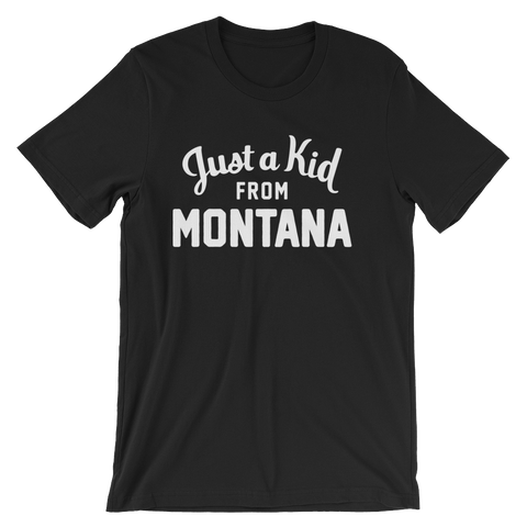 Montana T-Shirt | Just a Kid from Montana