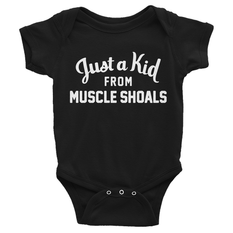 Muscle Shoals Onesie | Just a Kid from Muscle Shoals