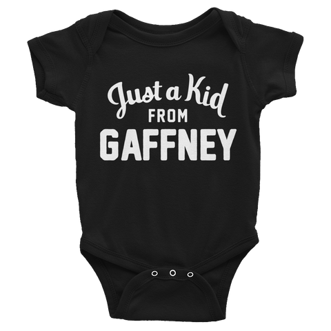 Gaffney Onesie | Just a Kid from Gaffney