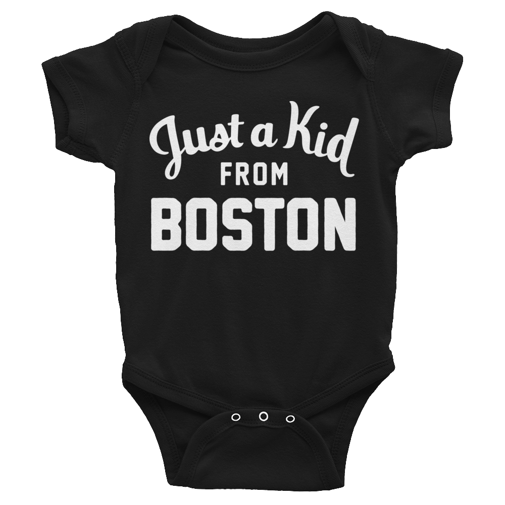 Boston Onesie | Just a Kid from Boston