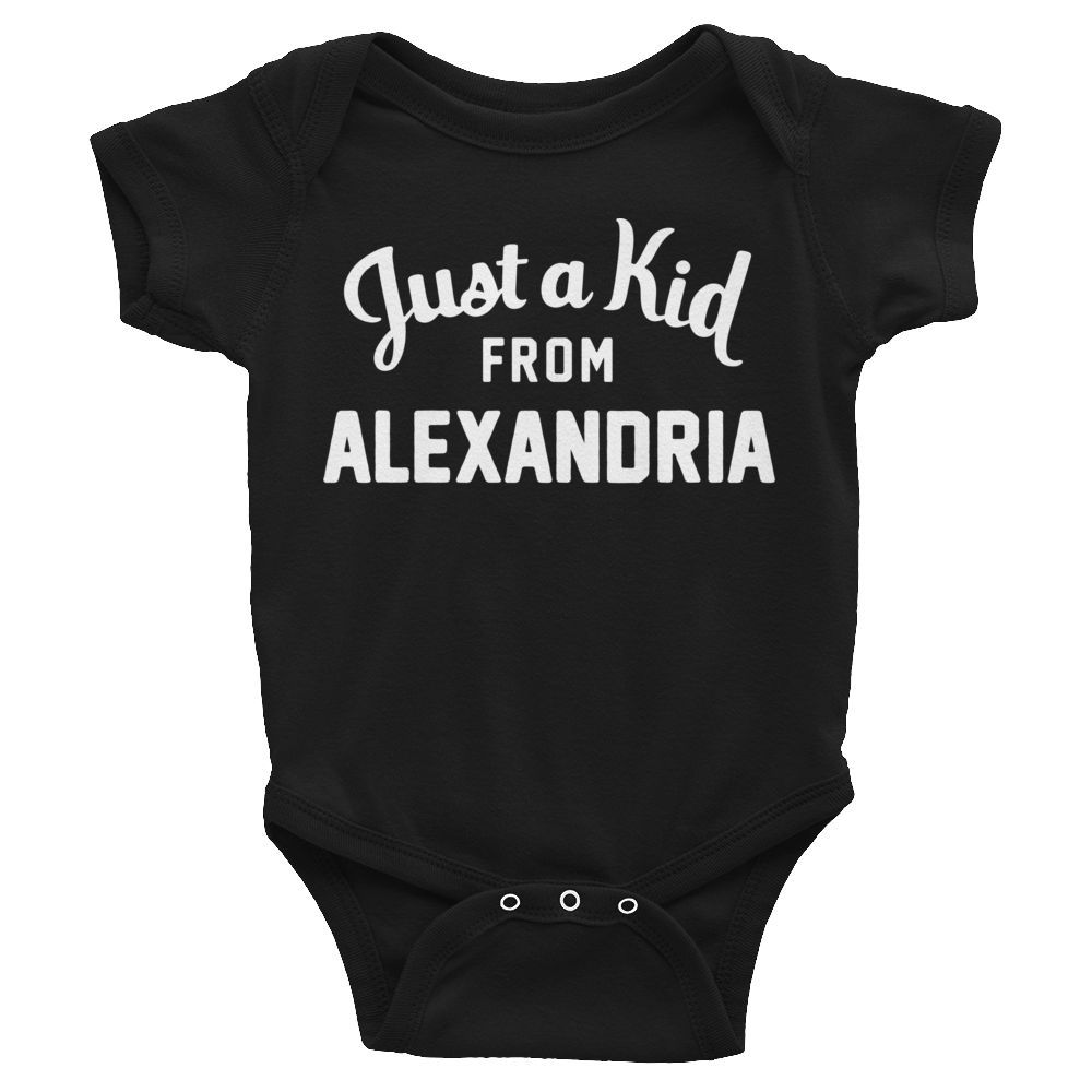 Alexandria Onesie | Just a Kid from Alexandria