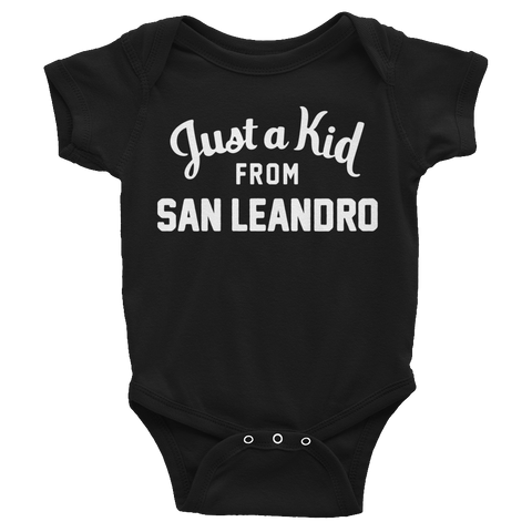 San Leandro Onesie | Just a Kid from San Leandro