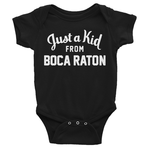Boca Raton Onesie | Just a Kid from Boca Raton