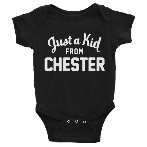 Chester Onesie | Just a Kid from Chester