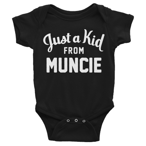 Muncie Onesie | Just a Kid from Muncie