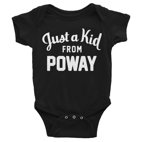 Poway Onesie | Just a Kid from Poway