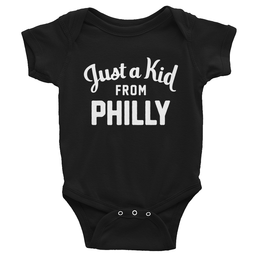 Philly Onesie | Just a Kid from Philly