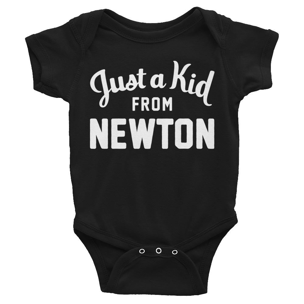 Newton Onesie | Just a Kid from Newton
