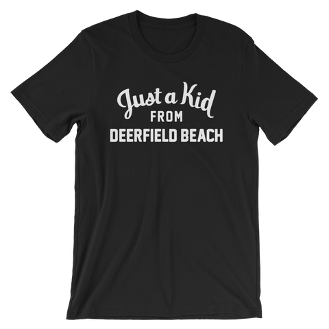 Deerfield Beach T-Shirt | Just a Kid from Deerfield Beach