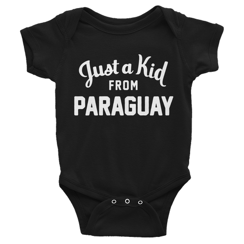 Paraguay Onesie | Just a Kid from Paraguay