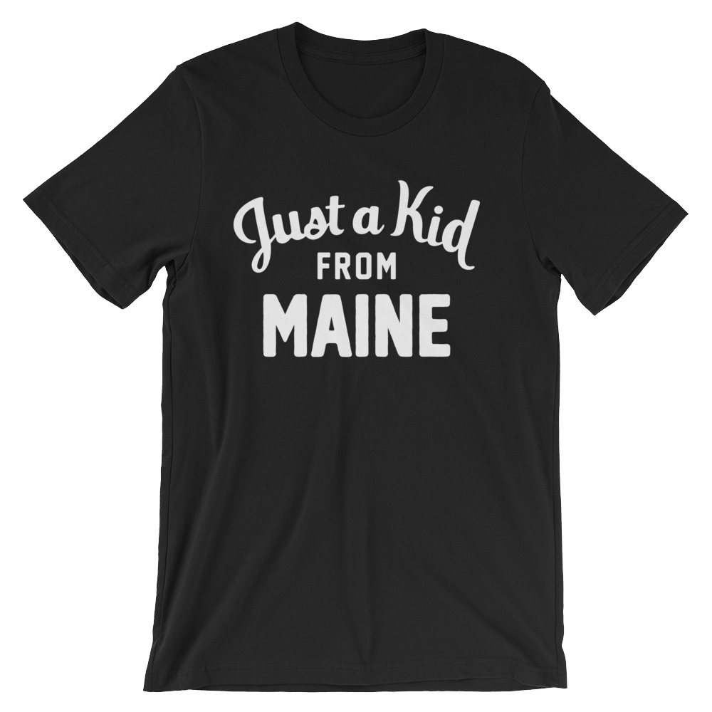 Maine T-Shirt | Just a Kid from Maine