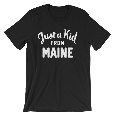 Maine T-Shirt | Just a Kid from Maine
