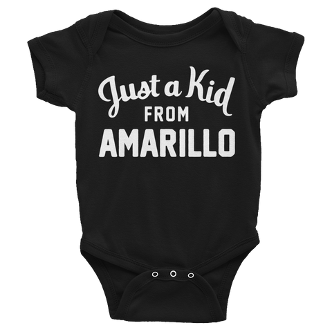 Amarillo Onesie | Just a Kid from Amarillo