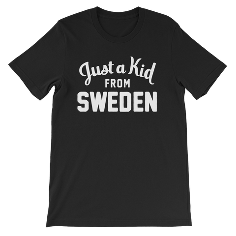 Sweden T-Shirt | Just a Kid from Sweden